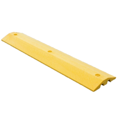 4’ Standard Yellow Speed Bump w/Channels 
